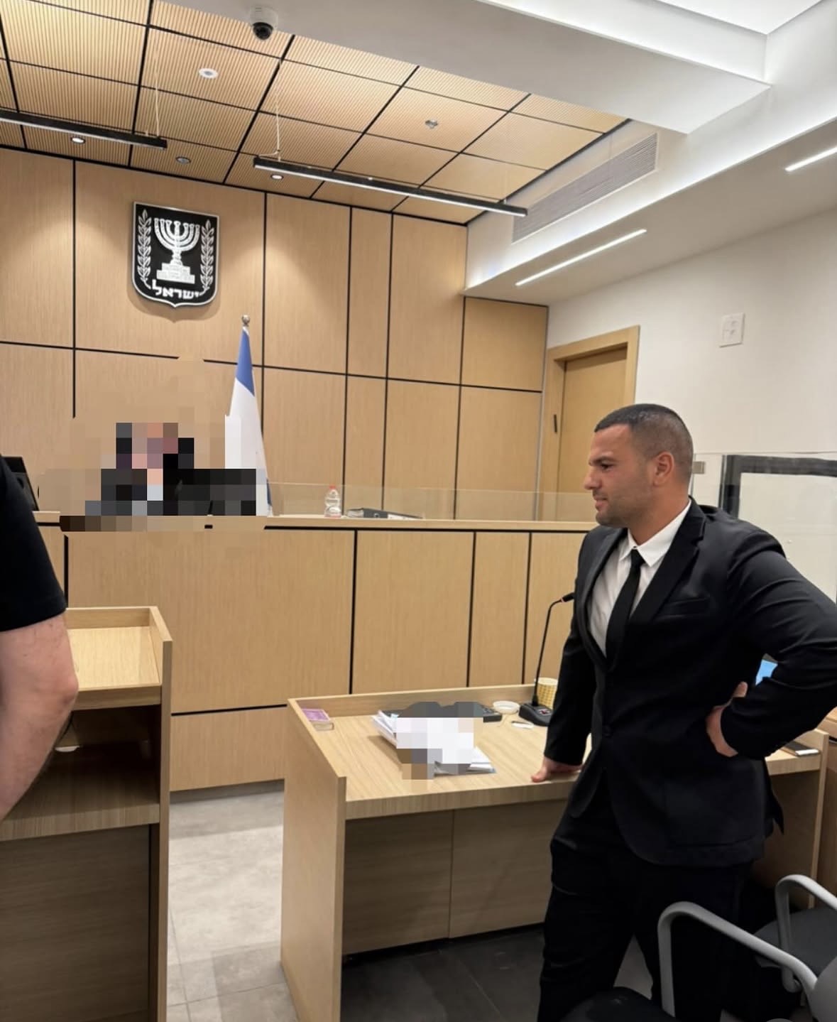 עורך דין דורון כהן באולם בית המשפט
